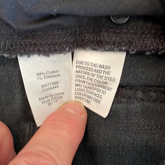 Madewell Black Denim High Rise Shorts - Picture 4 of 7